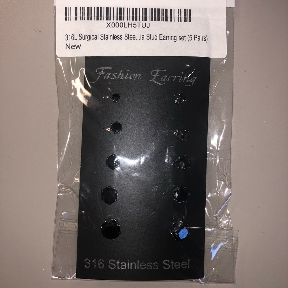 Surgical Stainless Steel Earring Studs